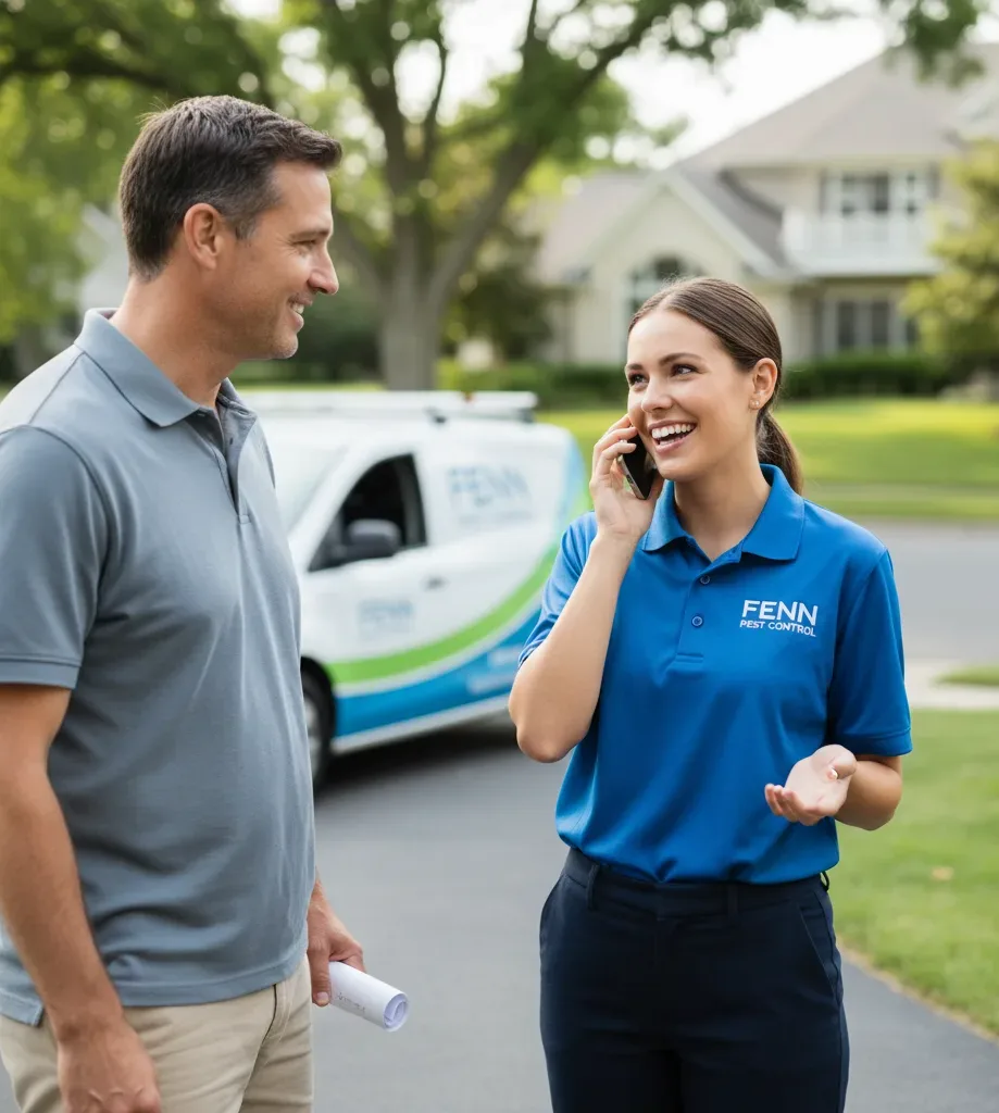 Fenn Pest Control customer support in Candler